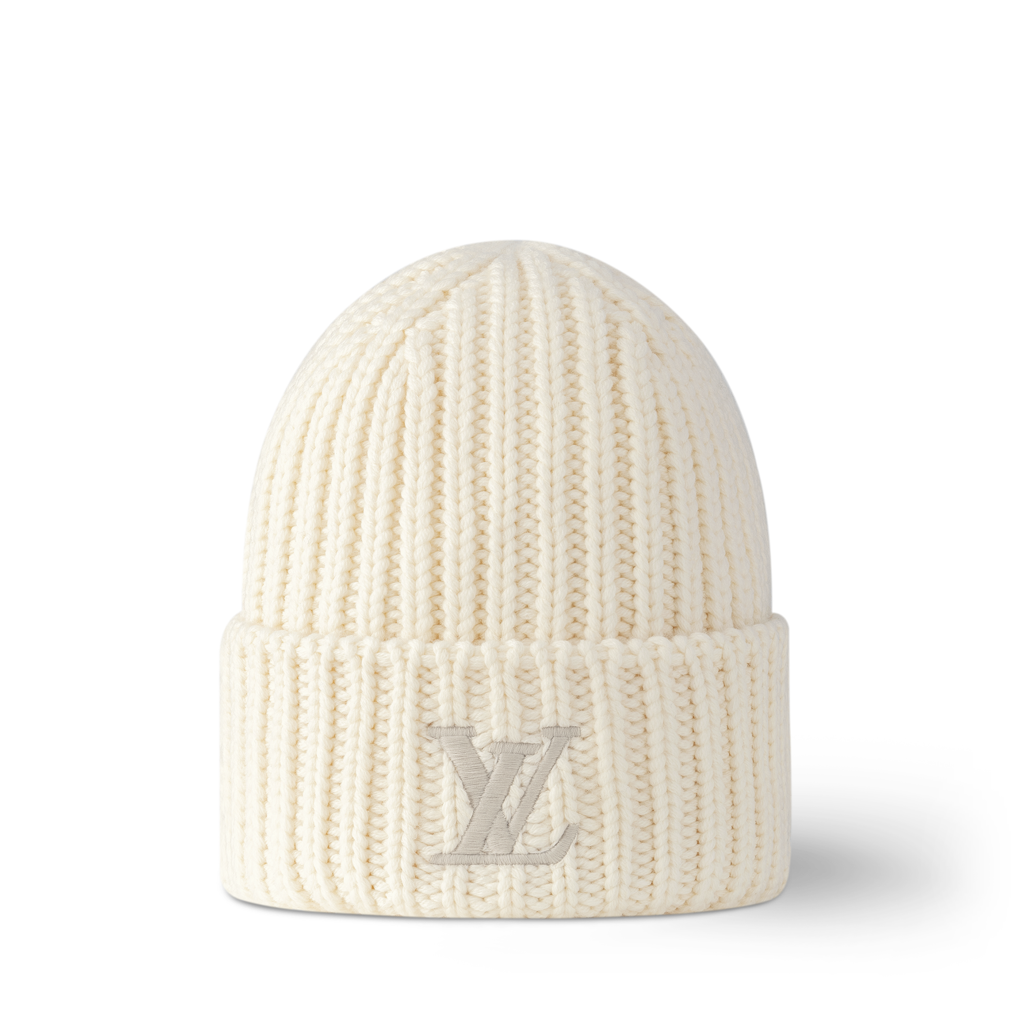 Only LV Beanie - Luxury S00 Beige | LOUIS VUITTON